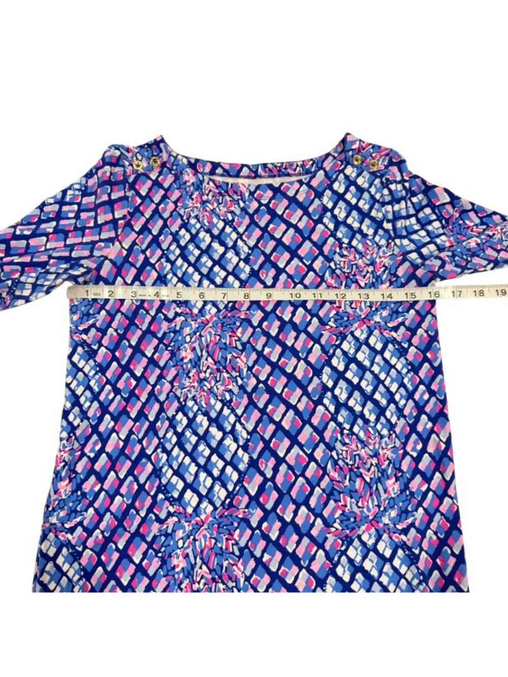 Lilly‎ Pulitzer Girls Mini Sophie Dress in Royal Purple Pop Up XL (12-14)